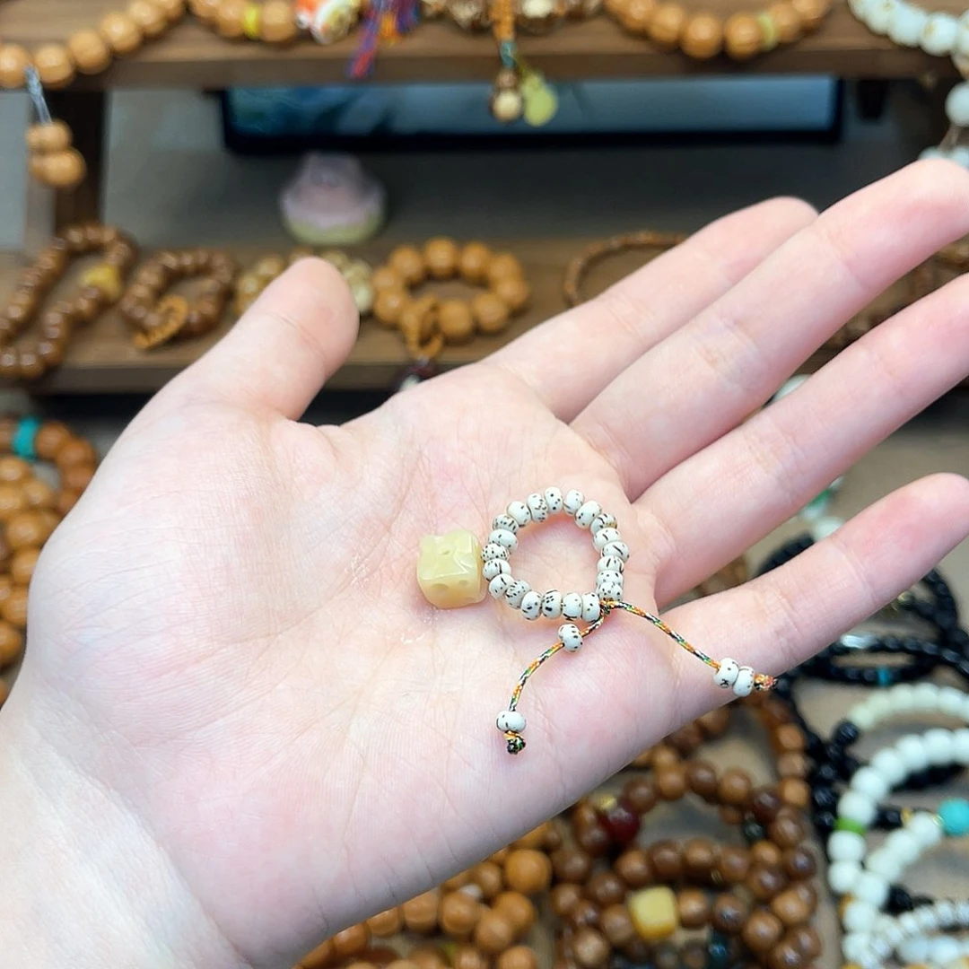 猴头核桃吊坠牛**芙奶酪跑环配件