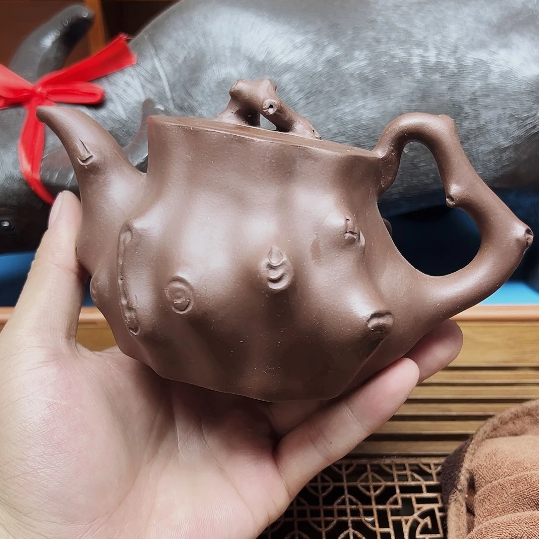 茶壶紫砂宜兴原矿紫砂壶手工制作