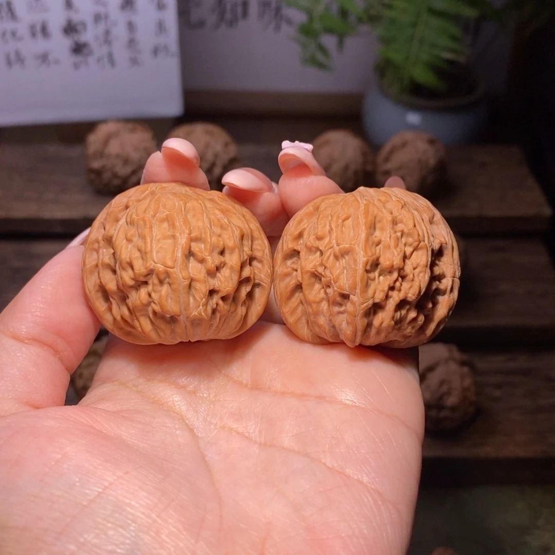 吊坠文玩核桃全品38.5山地磨盘A2017