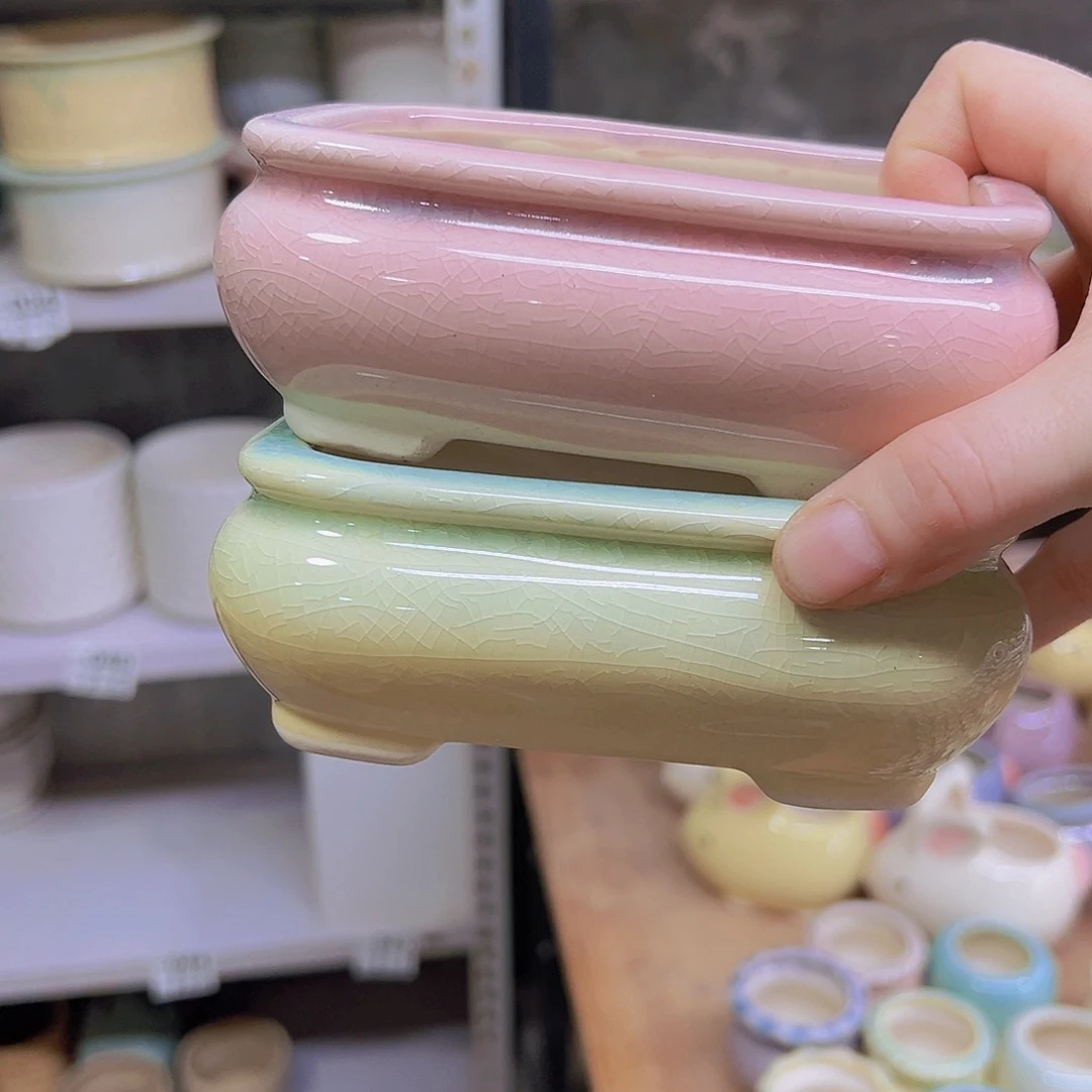 陶瓷花盆单场满12包邮