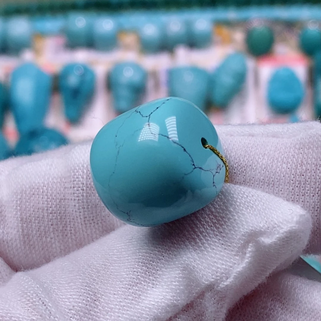 绿松石珠宝奇石未镶嵌丽*～