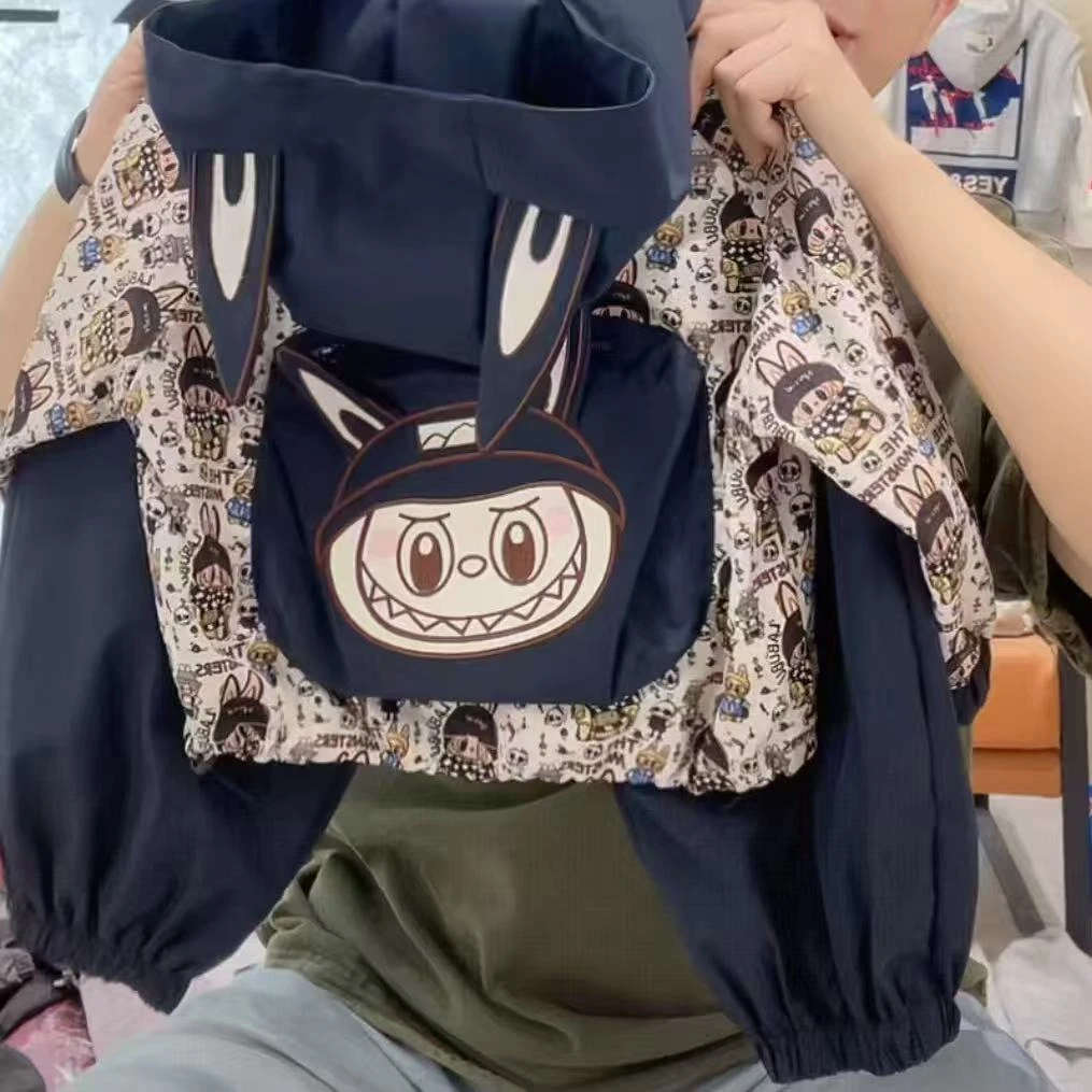 2025春秋新款洋气舒服儿童潮流韩版时尚外套休闲卡通套装