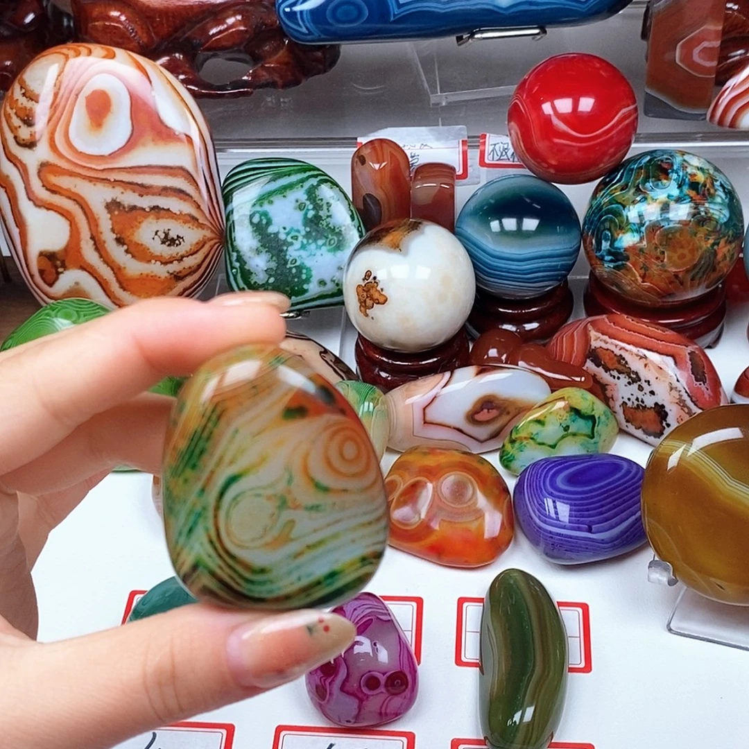 玛瑙/玉髓未镶嵌颈饰