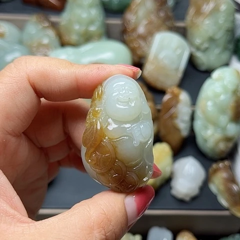 和田玉未镶嵌颈饰J****1