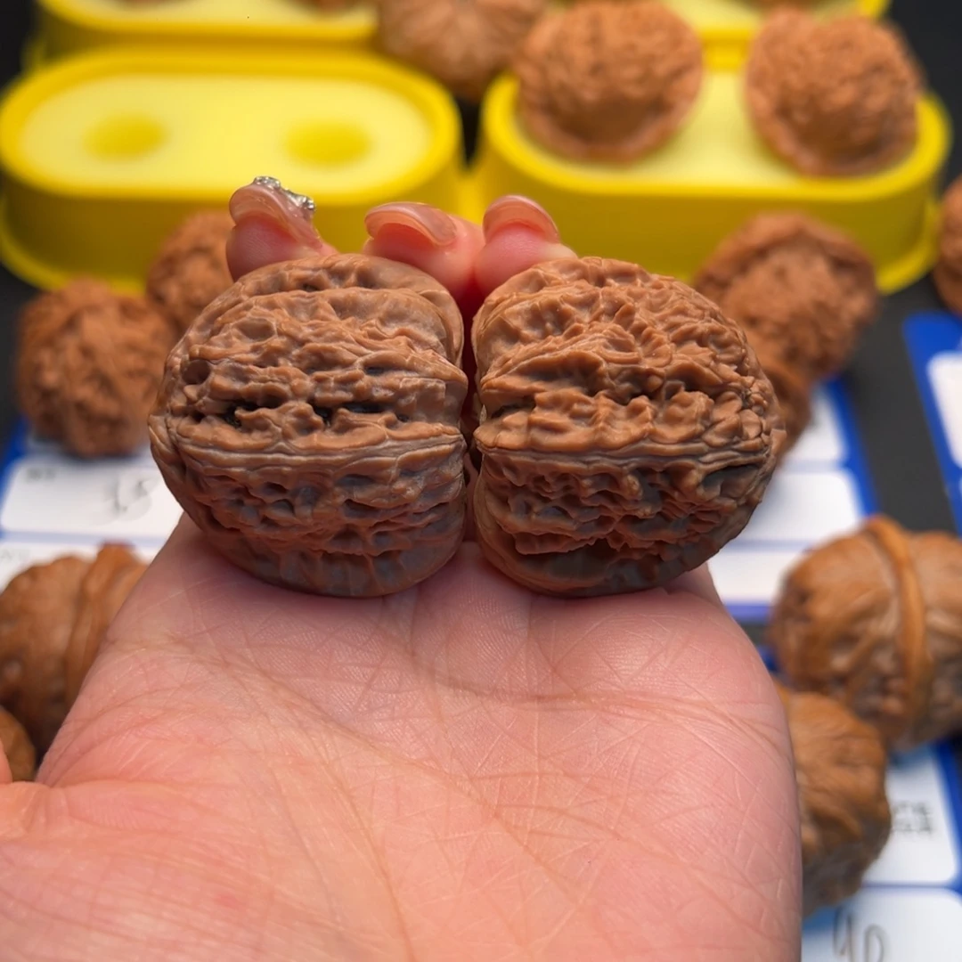 茶***与吊坠文玩核桃01三角白