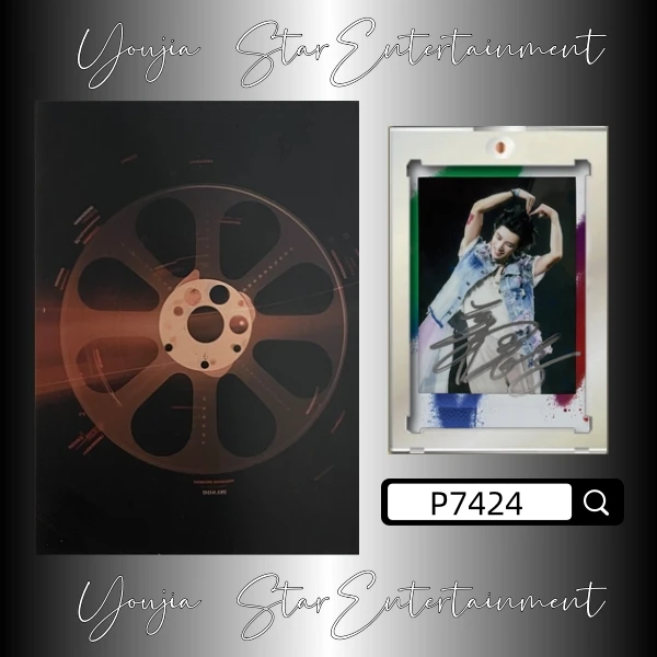 P7424【华晨宇】正品拍立得照片 涂鸦边框