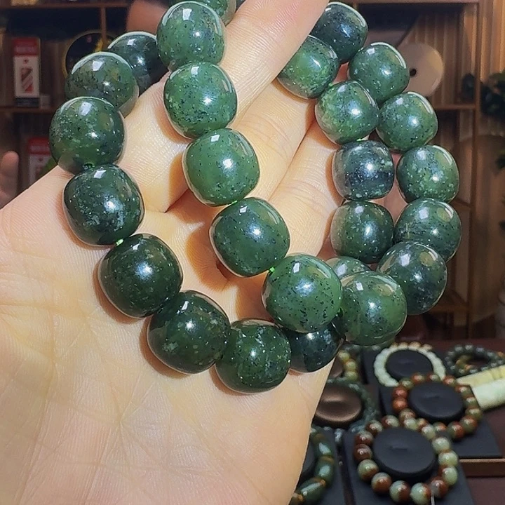 和田玉手串未镶嵌