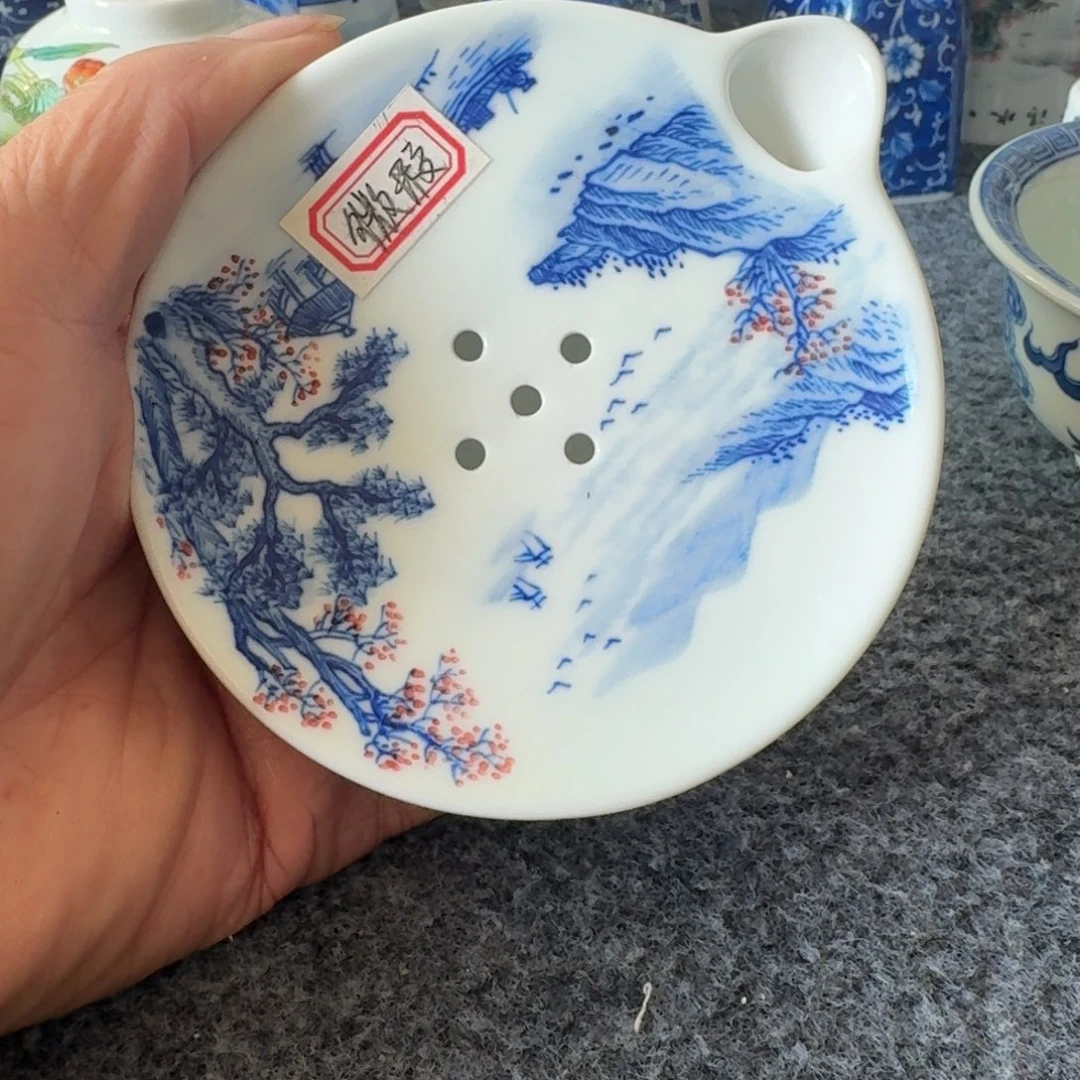 现代景德镇陶瓷手绘茶具