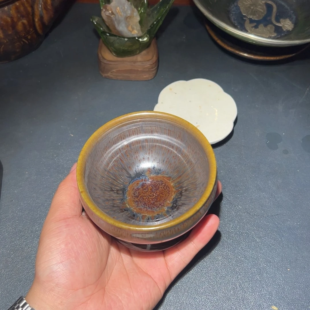 茶盏建窑建盏主人杯