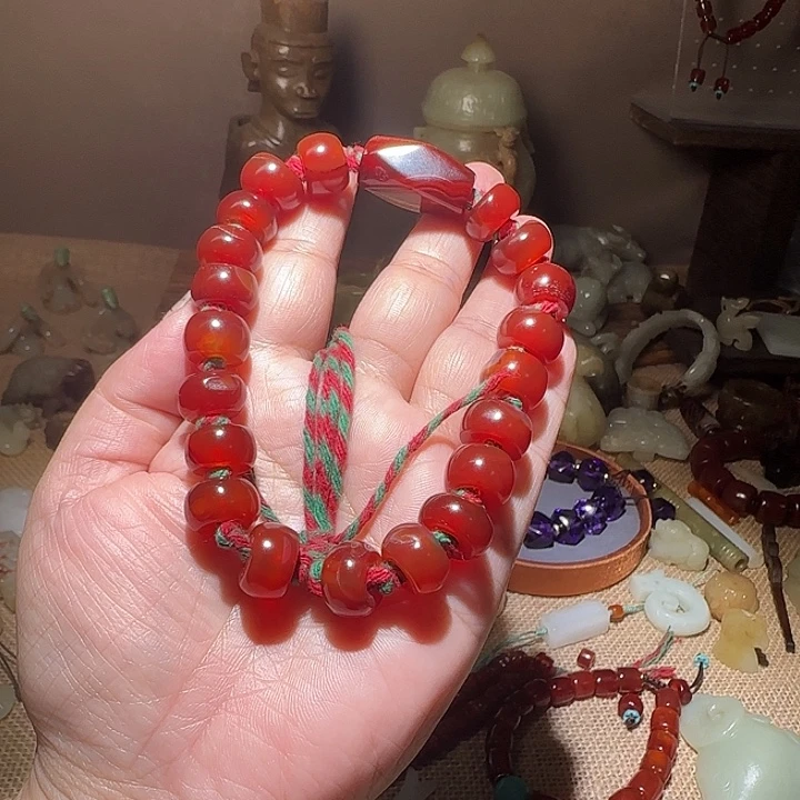 曾***发玛瑙/玉髓未镶嵌手链