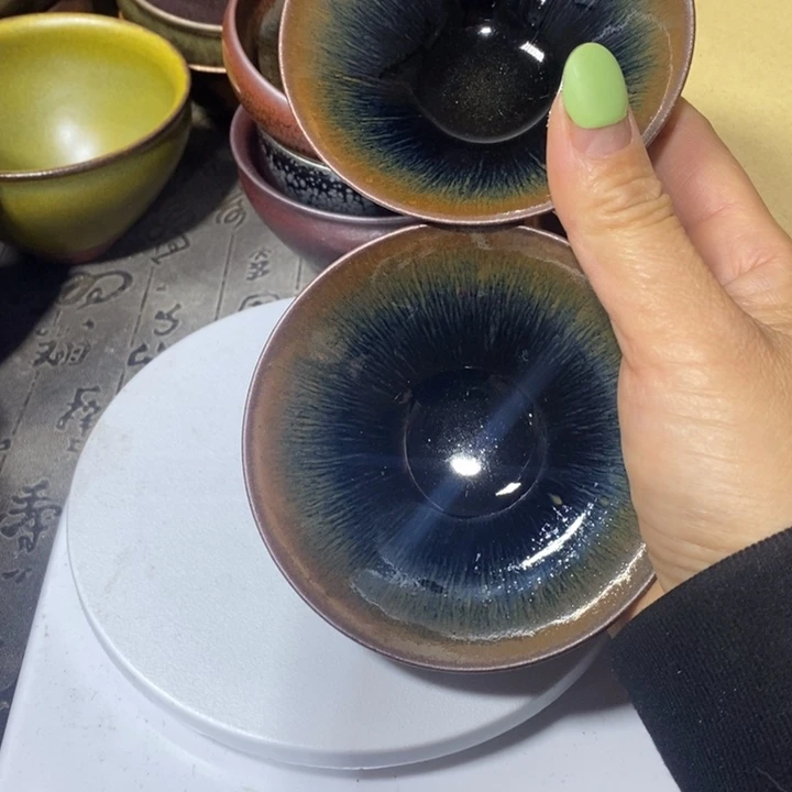 满***意茶盏建阳建盏全品斗笠