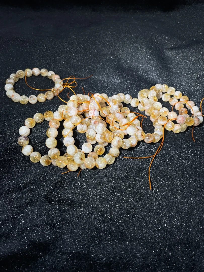 【小耿珠宝】黄塔晶单圈手串3（多样性发其一）