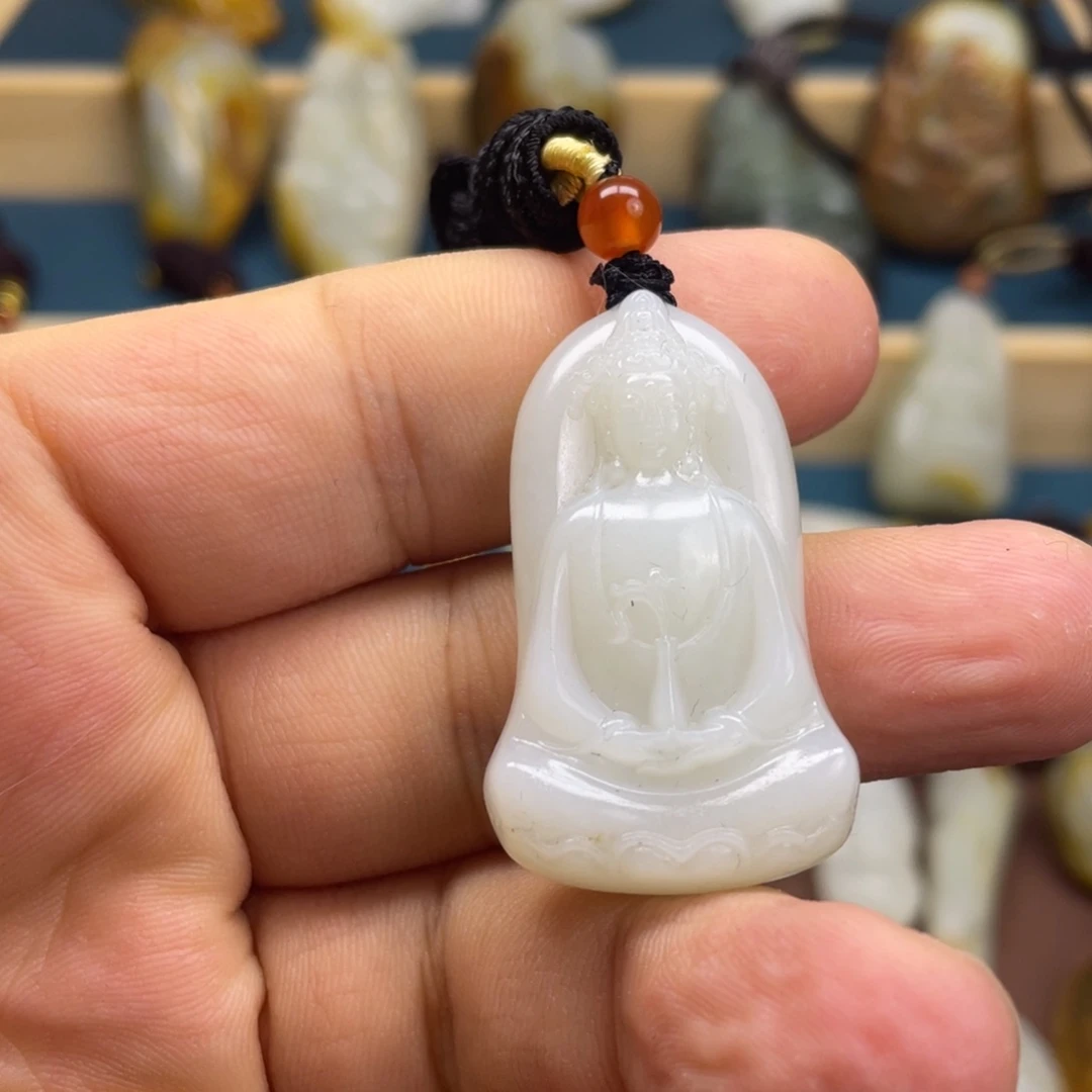 和田玉（糖玉）未镶嵌挂件