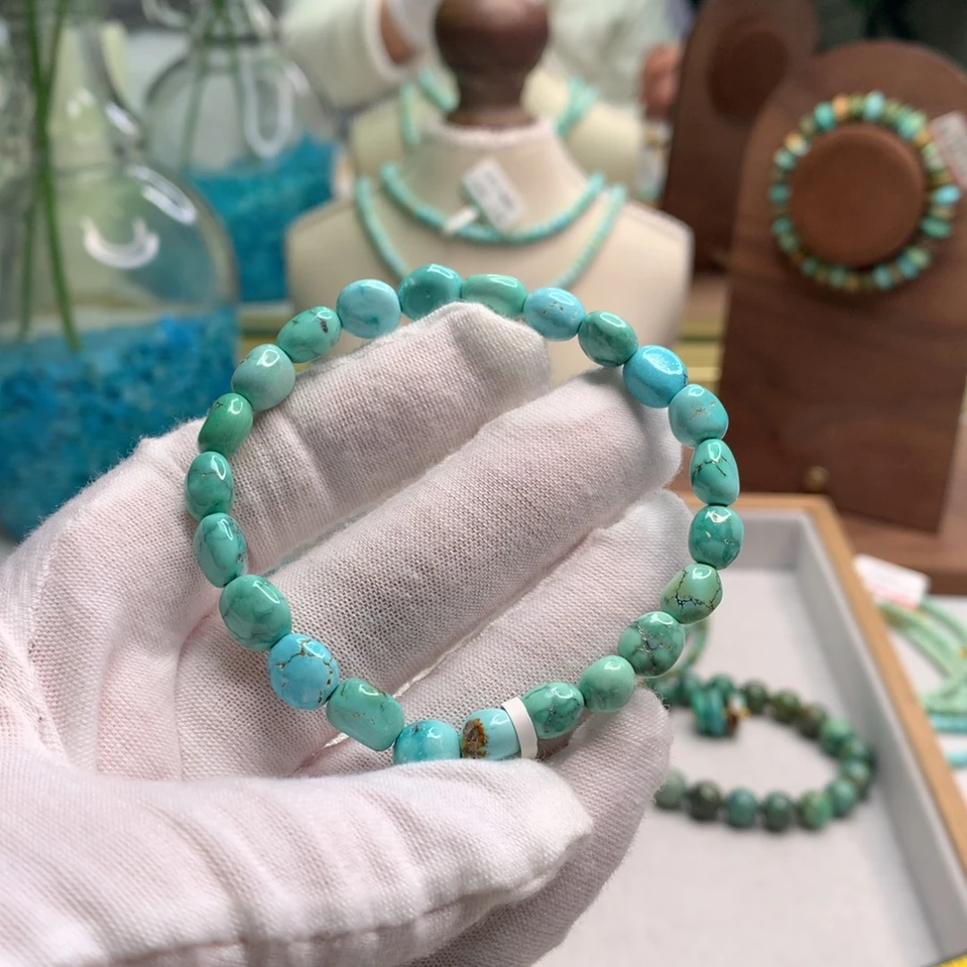 绿松石未镶嵌饰品