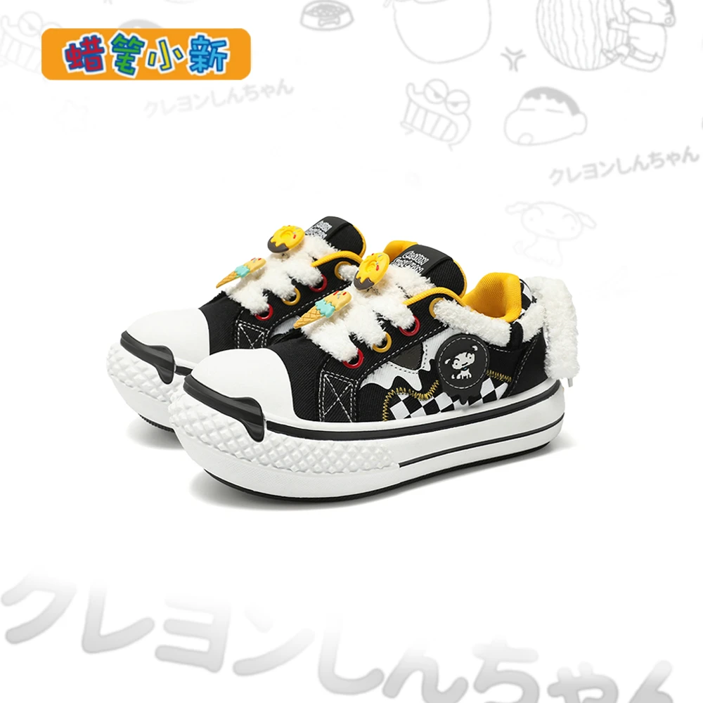 蜡笔小新鞋子男款秋季透气大头鞋2025新款厚底情侣干净感痞帅男鞋