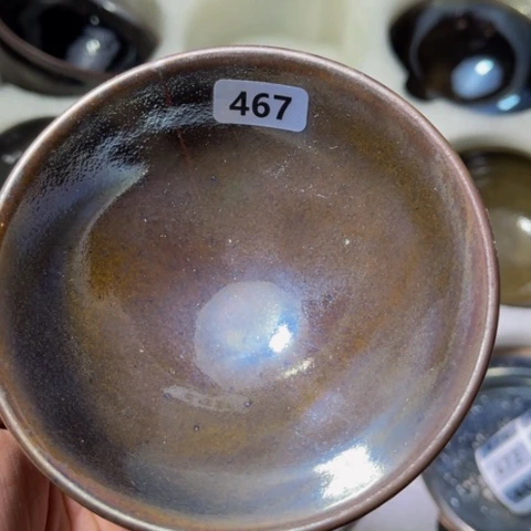 茶盏原矿原釉柴烧建盏