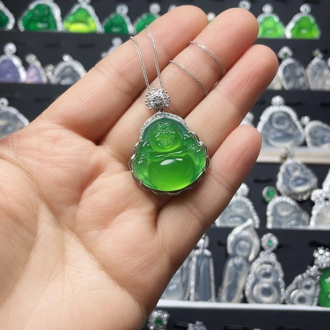 玛瑙/玉髓颈饰银S925镶嵌