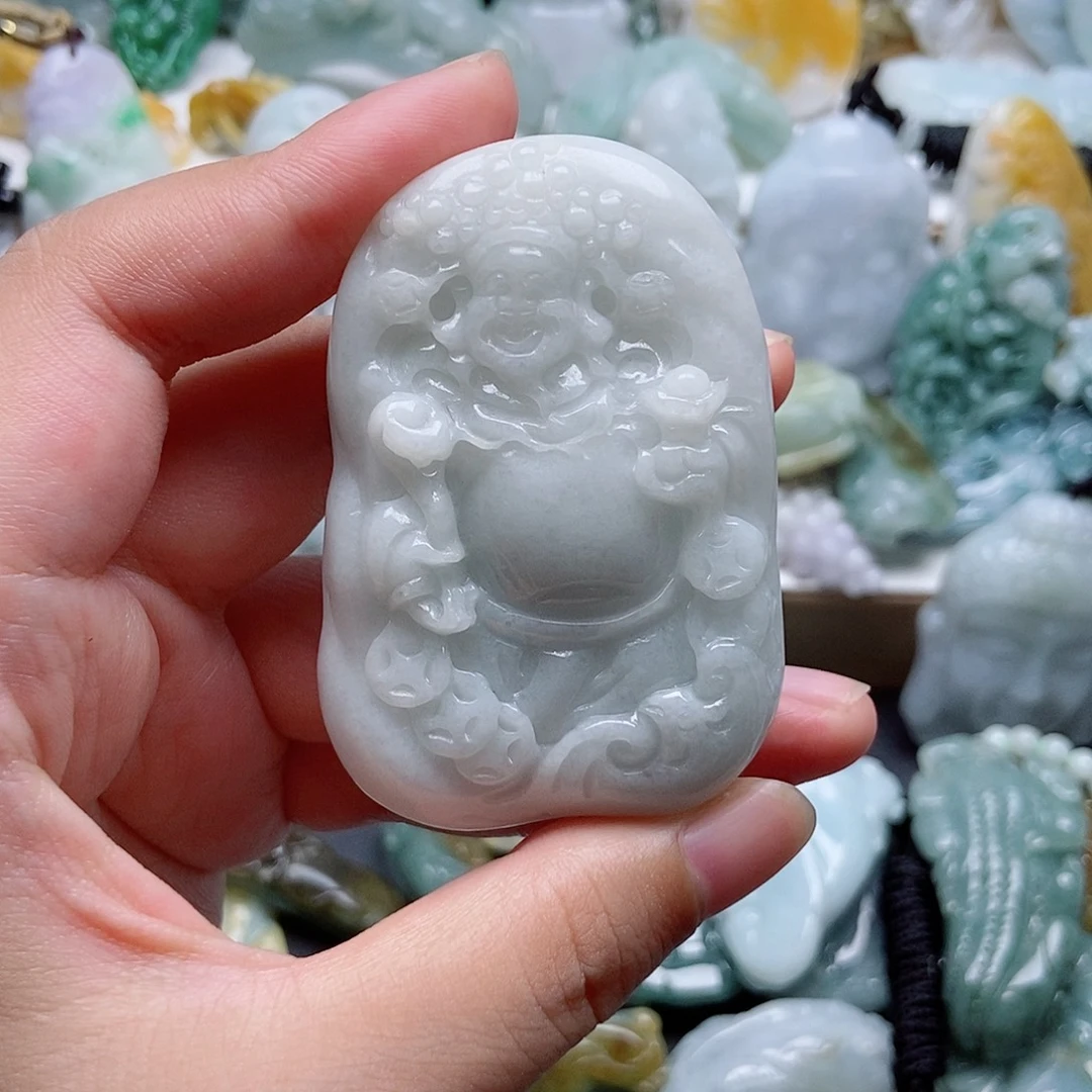 吊坠(不含链)未镶嵌翡翠1