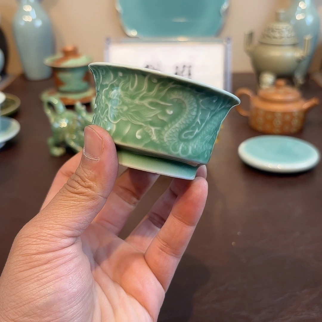 瓷片龙泉青瓷福利青瓷