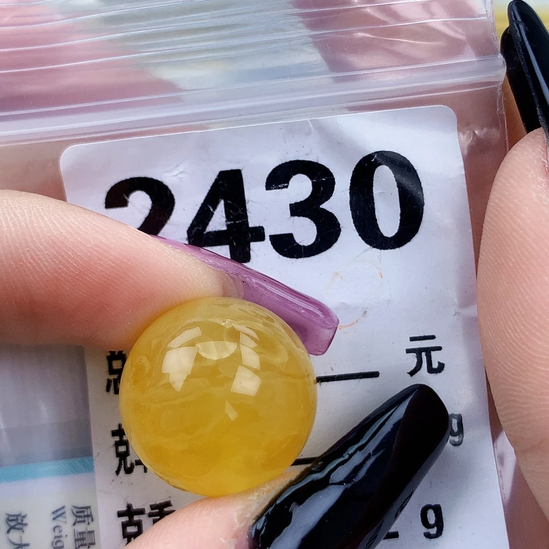 琥珀未镶嵌珠宝奇石18.3植物