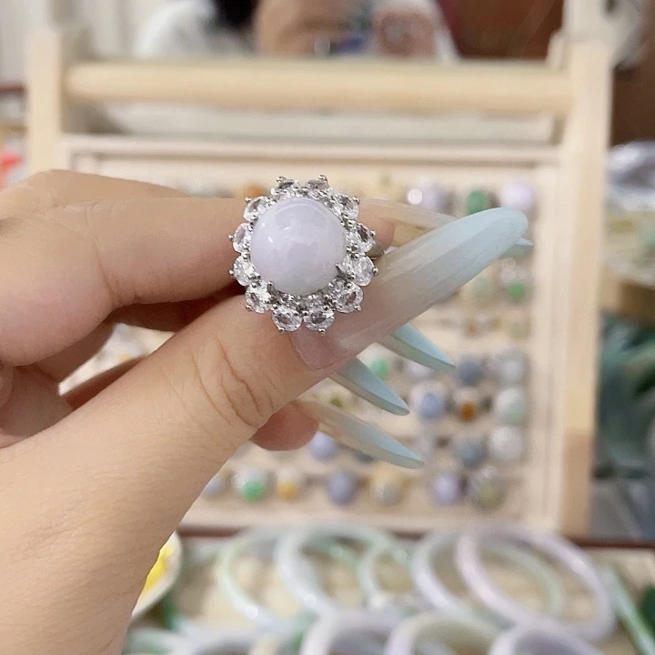 颈饰未镶嵌翡翠天然翡翠Ａ货