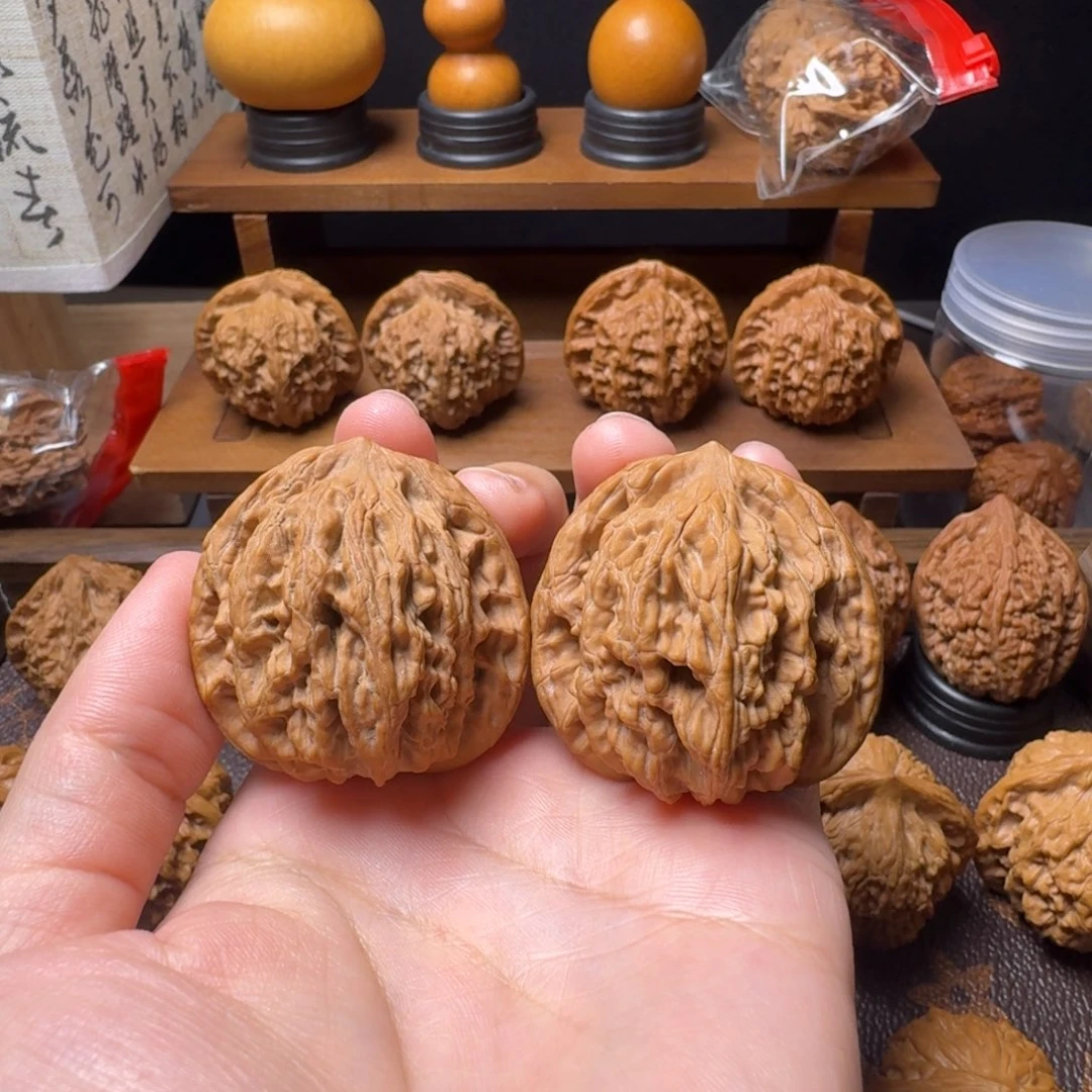 文玩核桃把件麦虎
