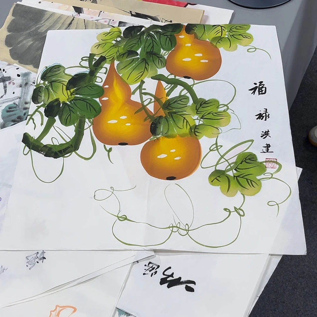 国画国画老师作品