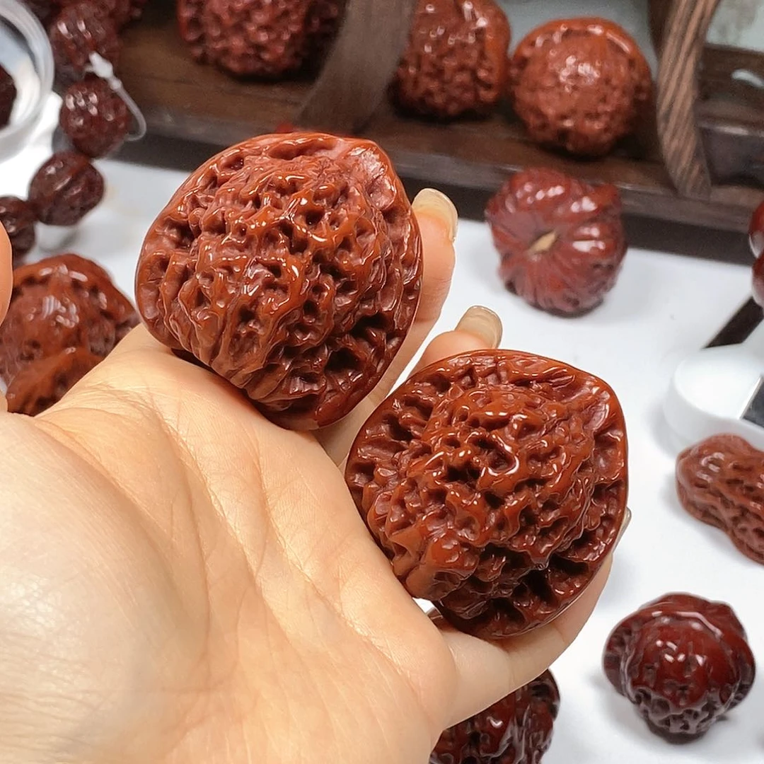 吊坠橄榄核王勇官帽 42