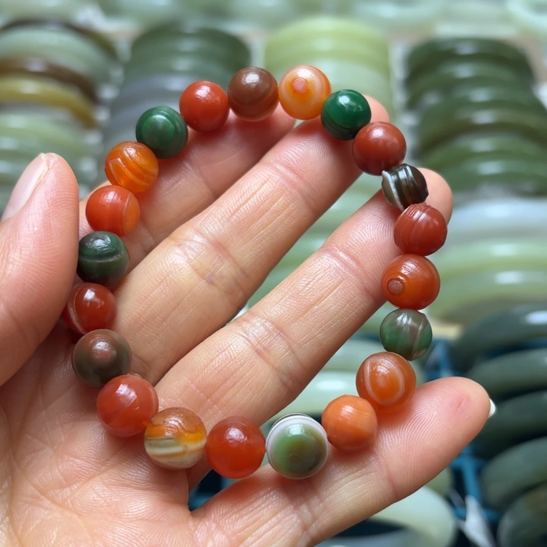 和田玉手链未镶嵌