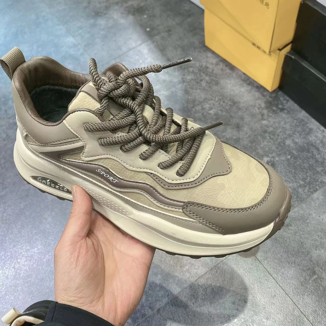 【保国男鞋】加绒男士休闲运动鞋（8890-1）