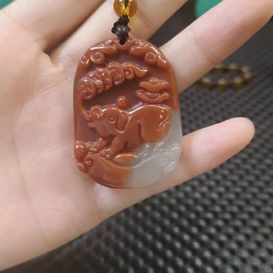 寿山石印石鼠来宝