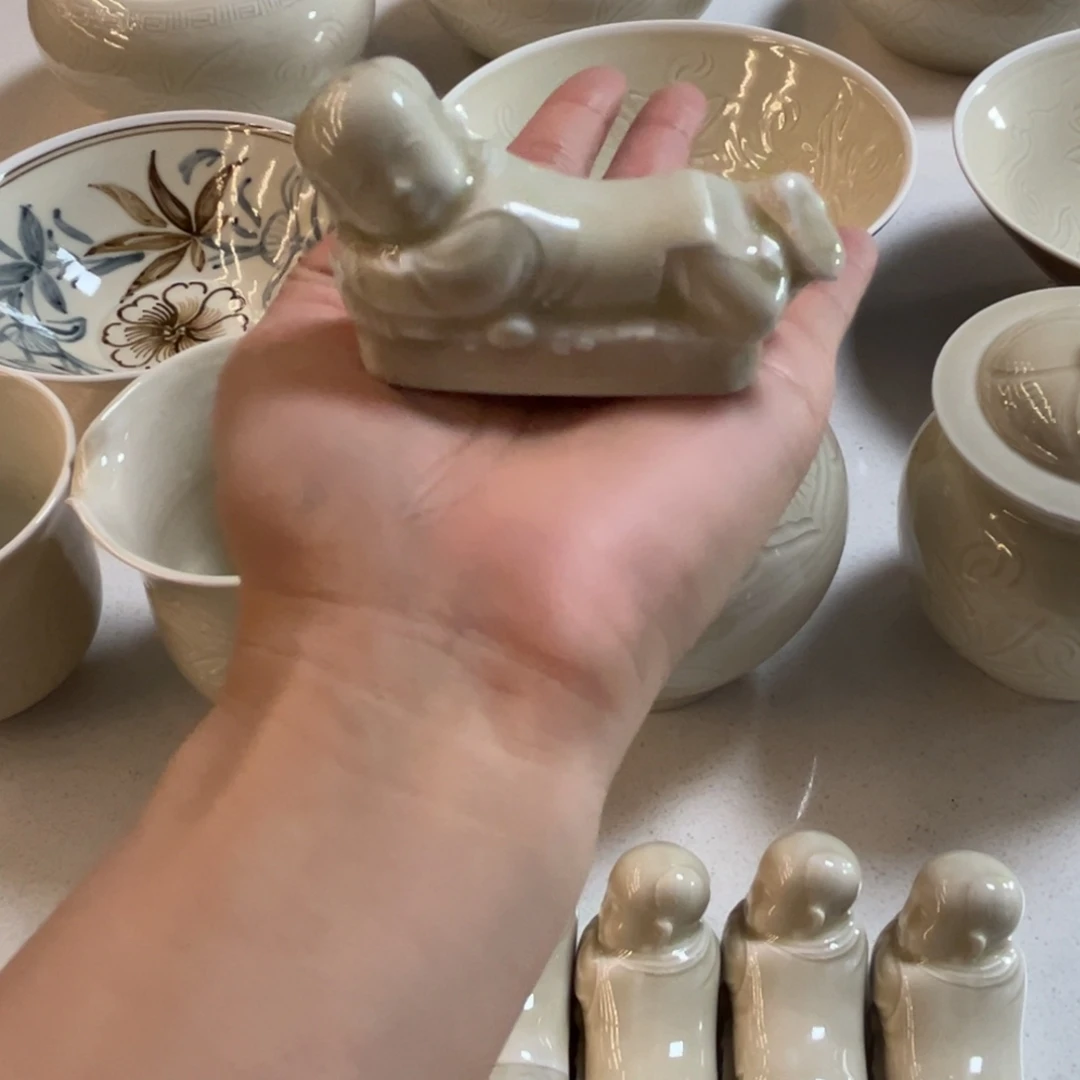 全手工 高温定瓷有点