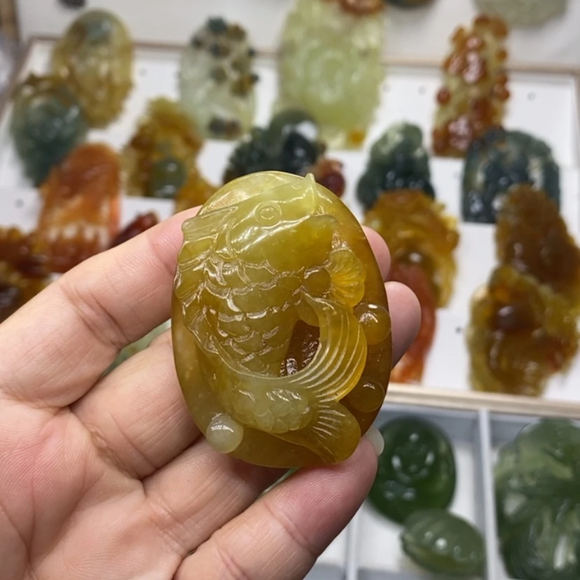 【闪购商品】未镶嵌蛇纹石玉颈饰