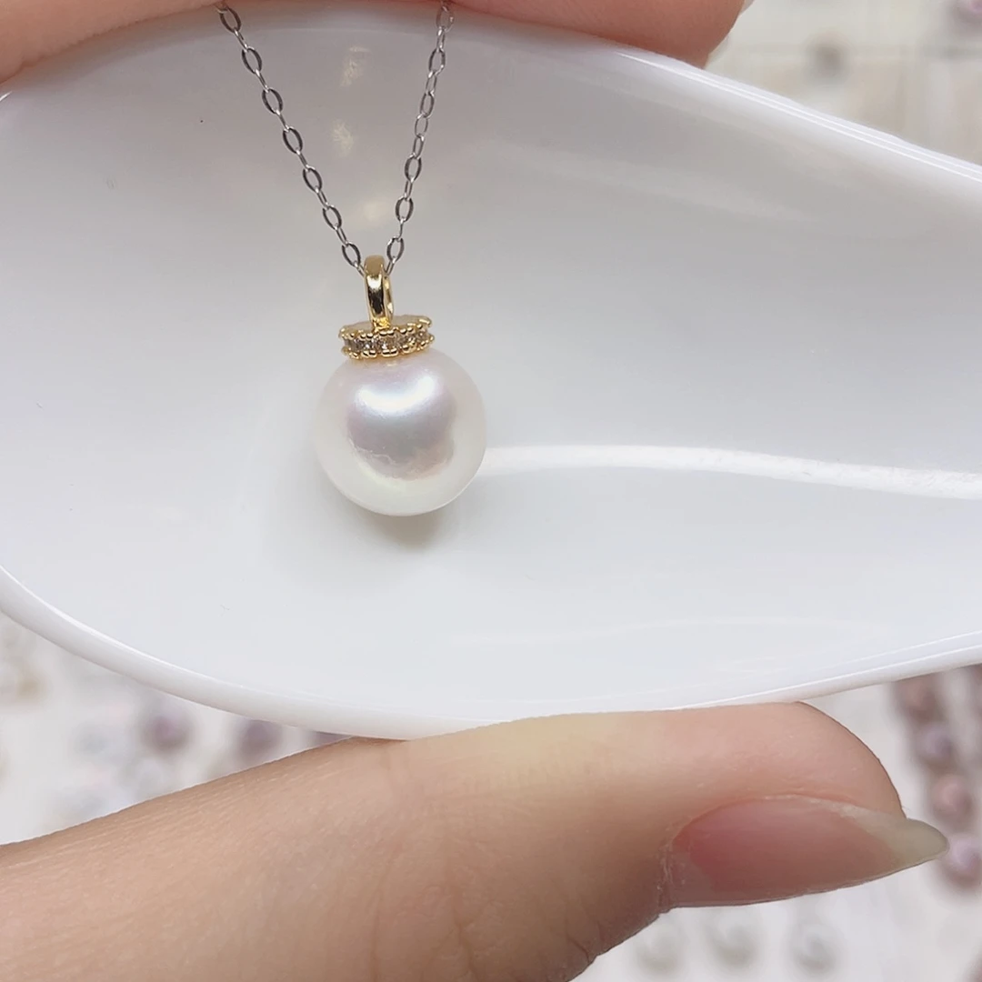 吊坠(赠链)淡水珍珠合金