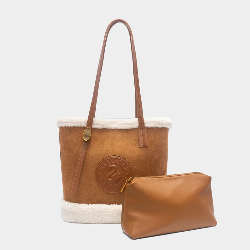 【刘叮当甄选】秋冬新款时尚百搭单肩包4335