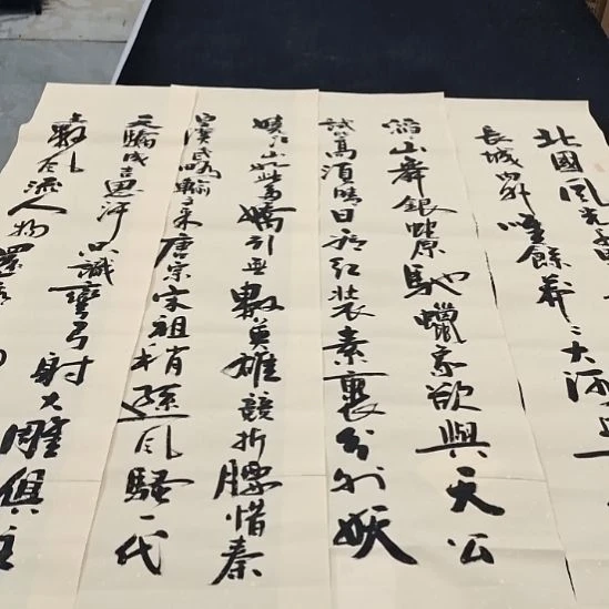 翰墨白武坤老师作品一副