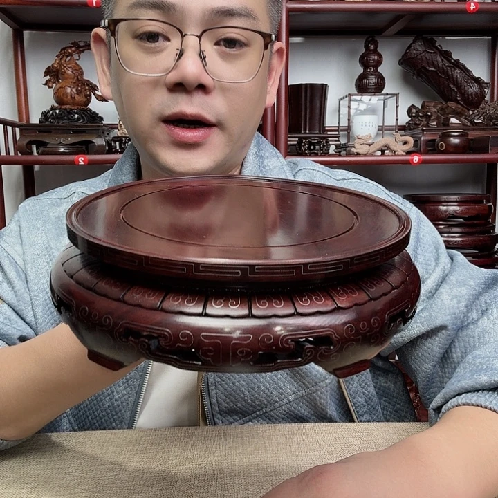 非洲酸枝工艺品底座