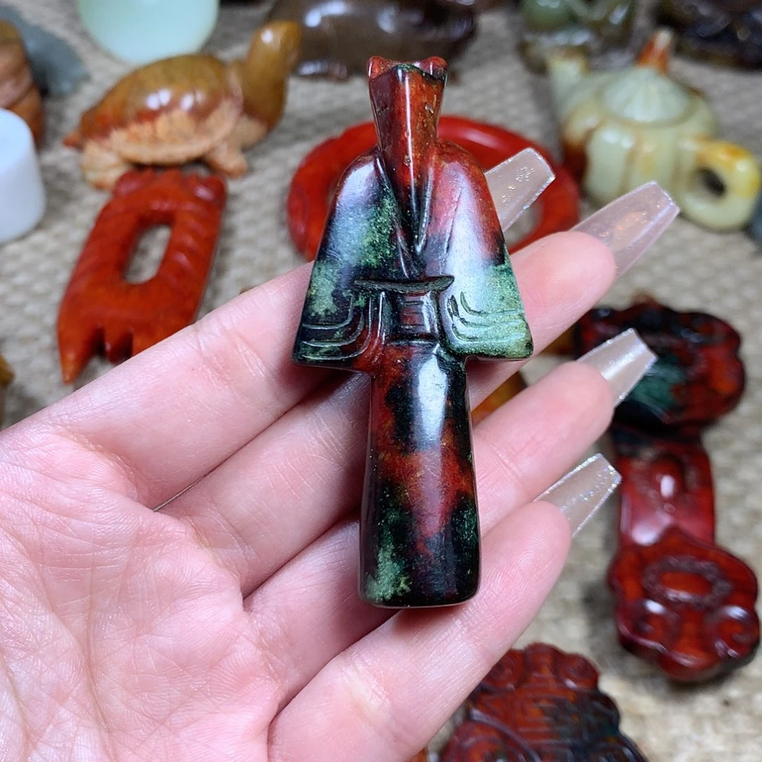 白玉菩提吊坠挂件