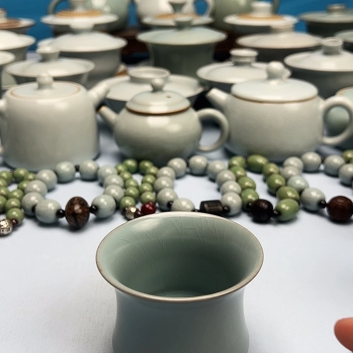 杯仿古釉马蹄杯原矿原釉原产地