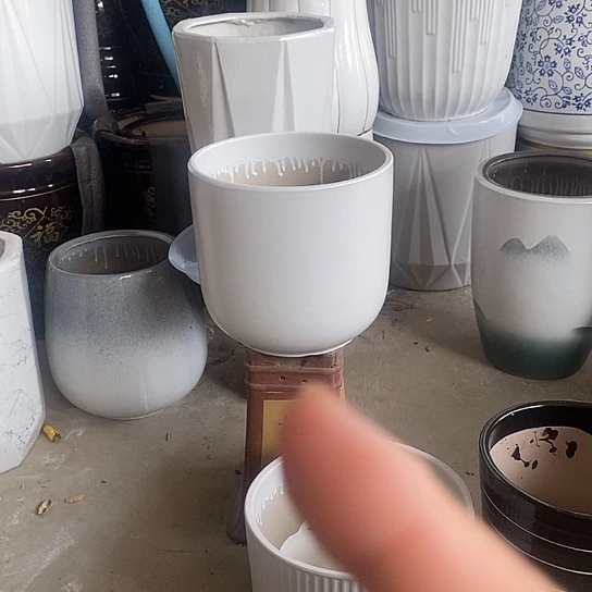 小套白圆柱特大口24高23