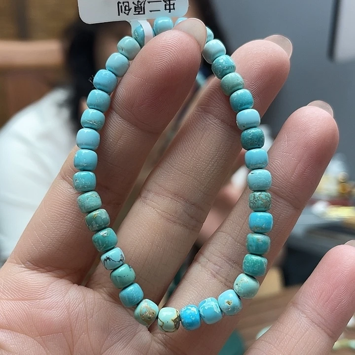 未镶嵌绿松石手链手串