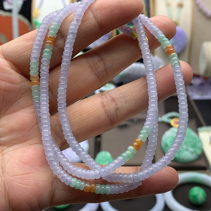 项链未镶嵌翡翠翡翠项链