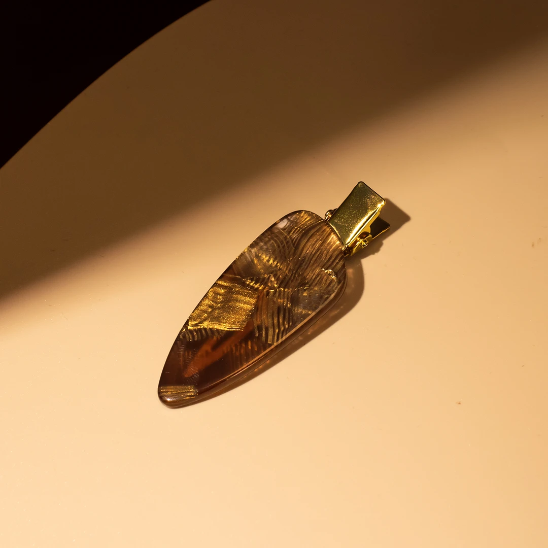 丹麦【E***a】 经典树叶边夹#0542