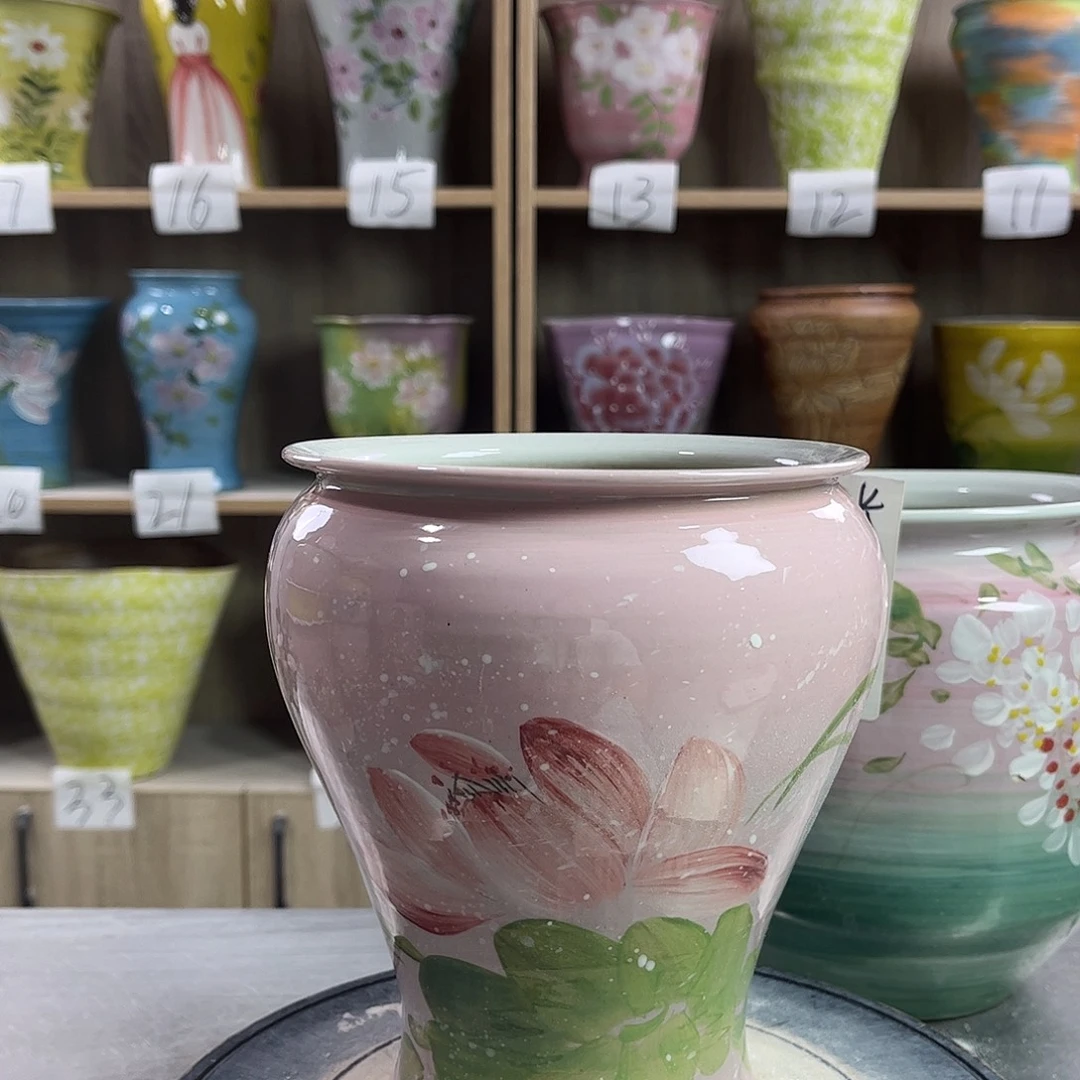 景德镇陶瓷花盆花盆