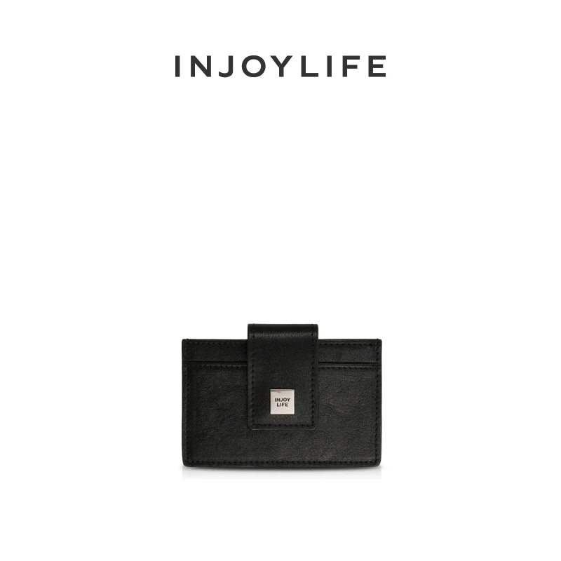 【星陨卡包】INJOYLIFE头层牛皮卡包钱夹证件包商务卡包 送男友男生