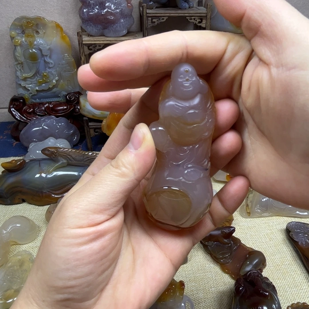 玛瑙/玉髓未镶嵌珠宝奇石