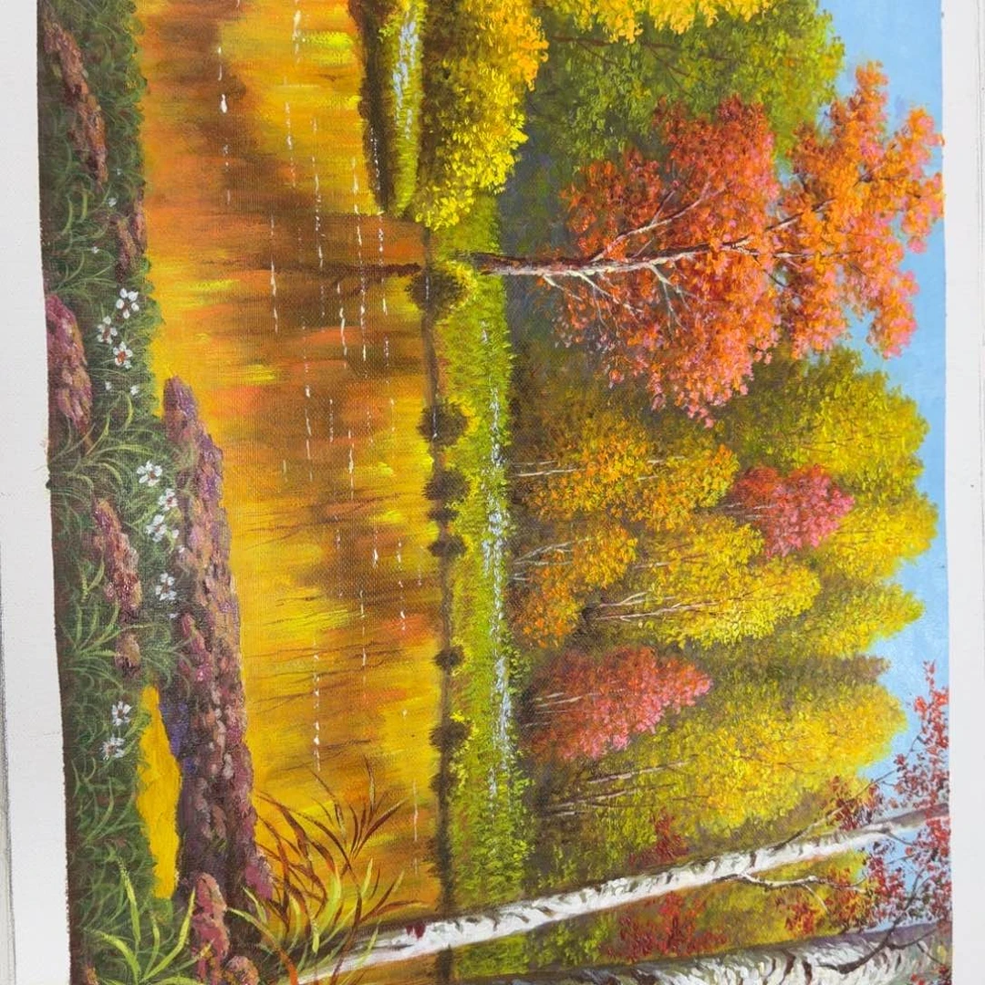 油画在我心里我就是一只