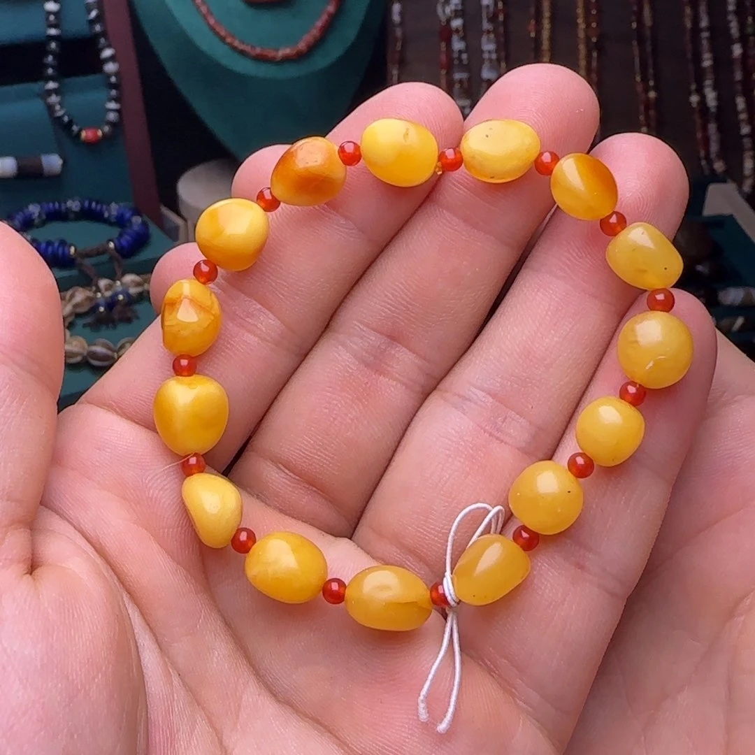 手链蜜蜡未镶嵌单