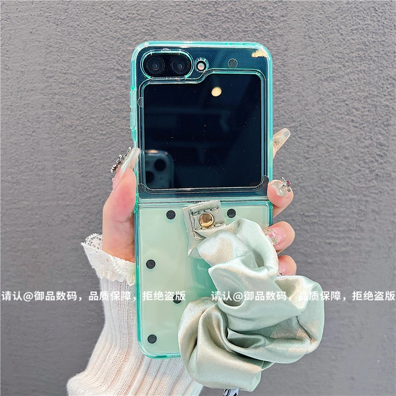 （三星zflip6系列）直边折叠壳适用三星zflip6/三星zflip5手机壳潮