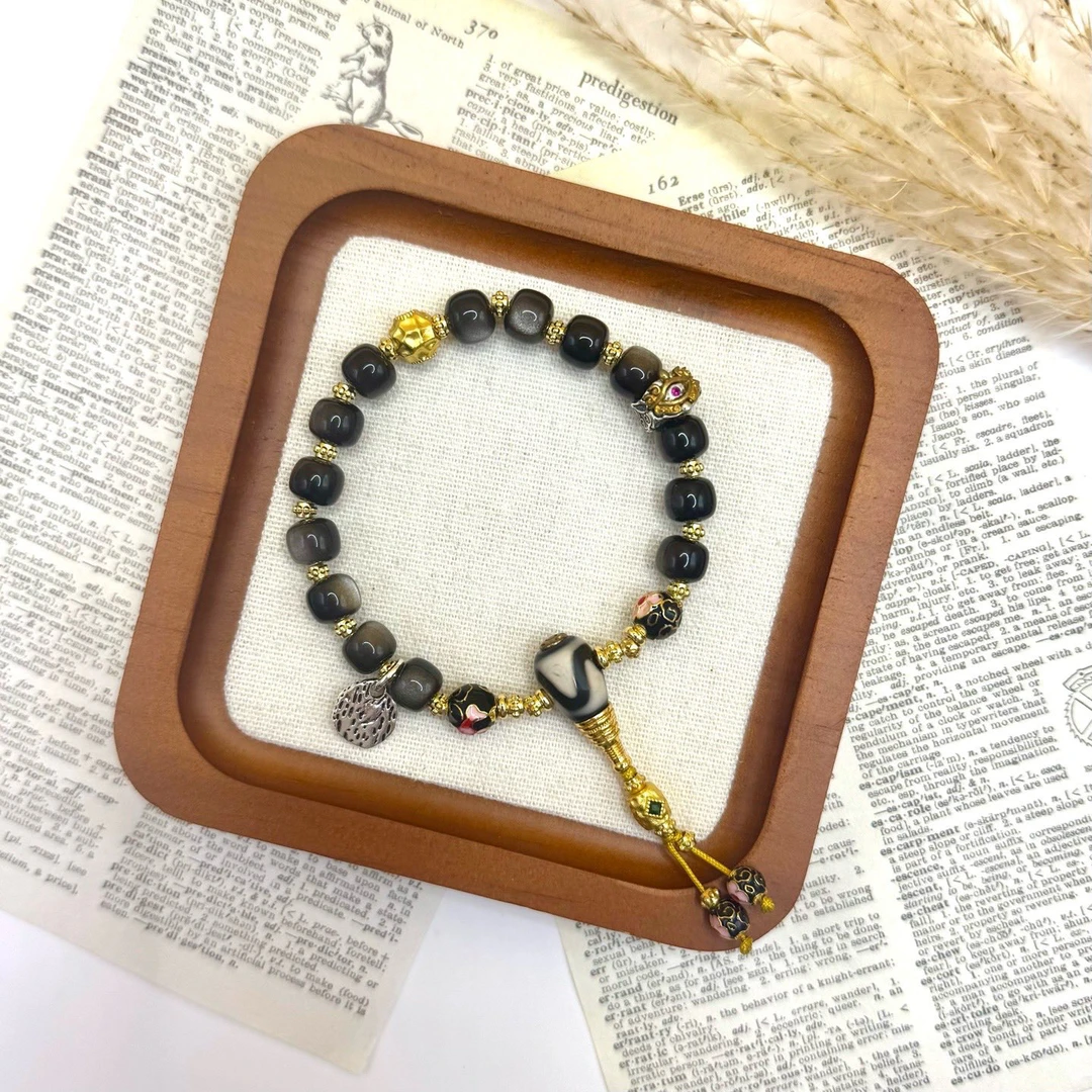 合金手链 「Richer」灰灰dys-14685855雍雍同款景泰蓝手串